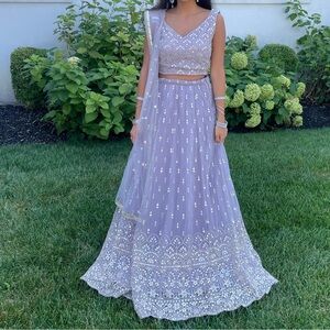 Lavender  lehenga